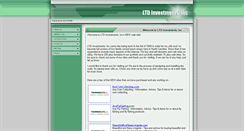 Desktop Screenshot of ltdinvestmentsinc.com